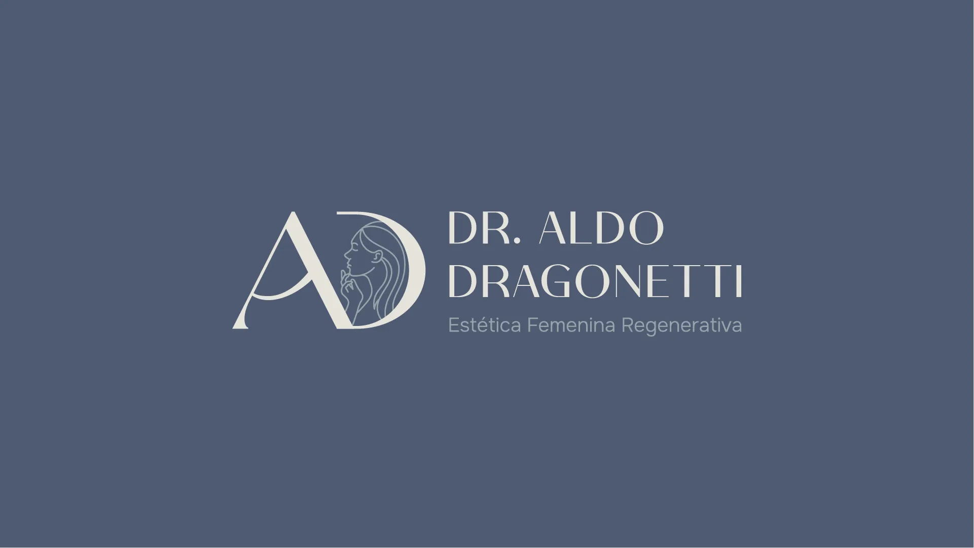 Clínica Dr. Aldo Dragonetti Estética Femenina Regenerativa Identidad Visual