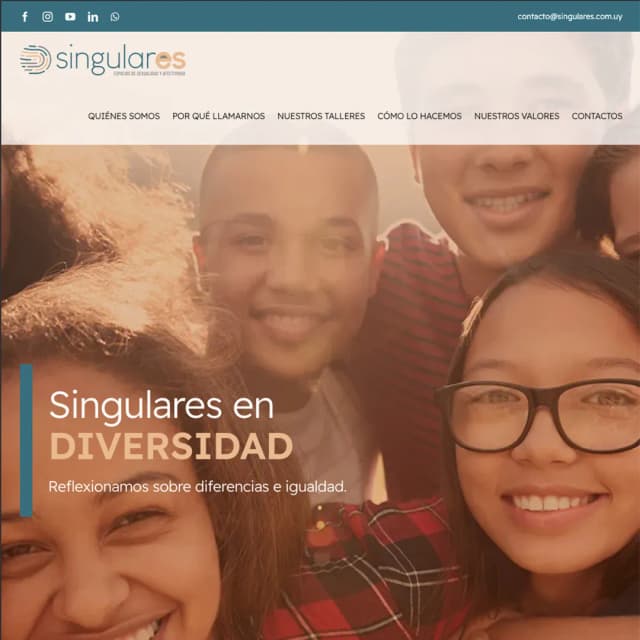 Singulares Espacios de Sexualidad y Afectividad Website